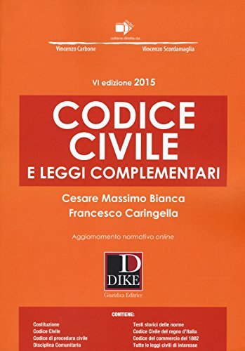 Codice civile e leggi complementari. Con aggiornamento online Codice civile e leggi complementari. Con aggiornamento online