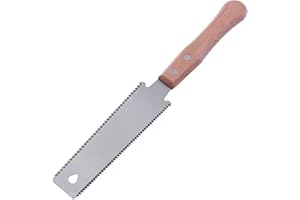 QEHYUELEFU Small Japanese Pull Saw, Hand Saw for Fine Cutting Wood, Flush Cut Saws, Woodworking Tool, Wooden Handle Fine Tooth Pull Saws for Trimming Pruning