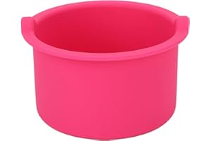 KAXILU Podgrzewacz do wosku, wewnętrzny podgrzewacz do wosku, zamiennik, silikonowy, odporny na wysoką temperaturę, łatwy do czyszczenia, podgrzewacz wosku, wewnętrzny garnek wielokrotnego użytku, miska na