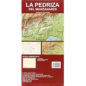 La Pedriza del Manzanares. Mapa excursionista