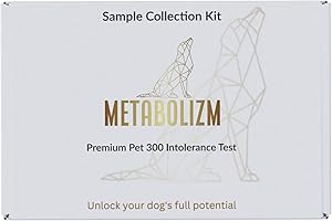 METABOLIZM LTD Premium Pet Sensitivity Test | At Home Test -Dog Sensitivity test | 300 Items Tested | Stress-free Hair Sample | FREE Option To Test Pets Current Food | Uk Accredited