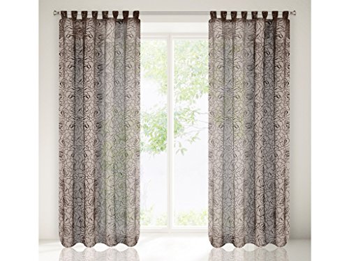 Preisvergleich Produktbild Vorhang FIORE 140x250cm, Gardine, Ösenschal, Fensterdekoration