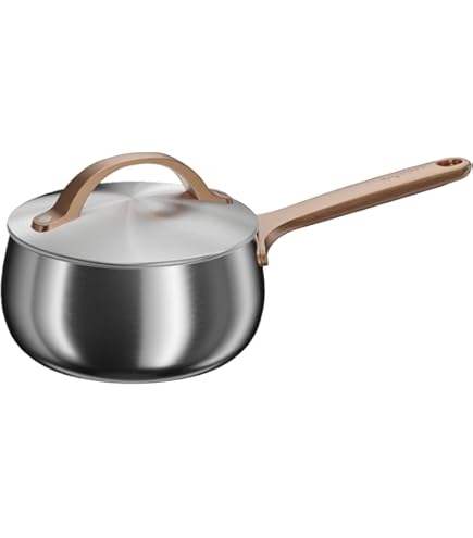 Roestvrijstalen mini-sauspan, 350/500 ml kleine steelpan sauskop sauspan met lange steel for banket chocolade smelten koffie/288 (Size : 350ML