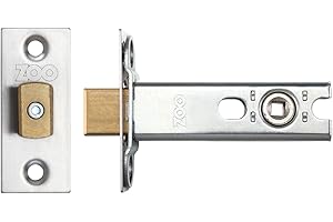 ZOO HARDWARE Bathroom Toilet Door Mortice Tubular Deadbolt 3" (76mm)