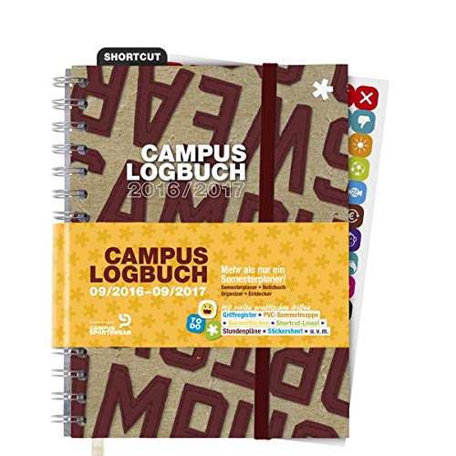 CampusLogbuch 2016/17: Der Semesterplaner für das WS 2016/17 & SS 2017