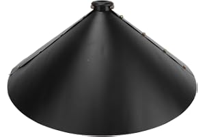 2st ekorrklaff, universell ekorrsäker baffel Fågelmatningsskydd och fågelhus Unikt omslag ekorrbaffel Rod Style (med höga och korta fasta clips)