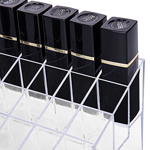 HABI Acryl-Lippenstift-Organizer Abschnitten Make-up-Aufbewahrung Make-up-Pinsel-Halter - 2