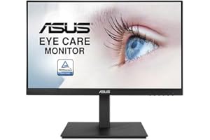 Asus VA229QSB Eye Care Monitor – 21.5", FHD (Full HD 1920 x 1080), IPS, Frameless, 75Hz, Adaptive-Sync/FreeSync, DisplayPort, HDMI, Eye Care, Low Blue Light, Flicker Free, Wall Mountable