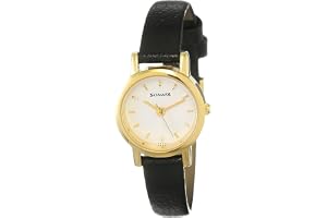 Sonata Quartz Analog White Dial Leather Strap Watch for Women-NS8976YL02W/NT8976YL02W