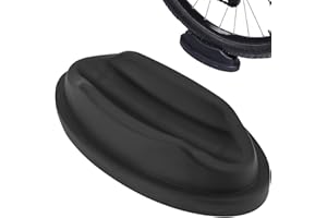 YAGOSODEE Cycling Front Wheel Riser Block, Stablize Bike Trainer Front Wheel Stand Plastic Turbo Trainer Front Wheel Support for Indoor Bicycle Training, Stationary, Riding Accessories