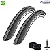 Produktbild -Schwalbe 2 x Marathon Plus Fahrrad Reifen unplattbar Reflex 25-622 + 2 Schläuche DV15