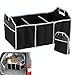 2 In 1 Car Boot Organiser Shopping Tidy Heavy Duty Collapsible Foldable Storage