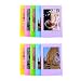 Produktbild Kaka Instax Mini Bunte Tischplatte Rahmen für Fujifilm Mini 8 8 + 9 70 7 s 90 25 26 50 s Film/Pringo 231 Film/Instax SP 1 Film/Polaroid PIC-300P Film/Polaroid Z2300 Film, 10 Stück
