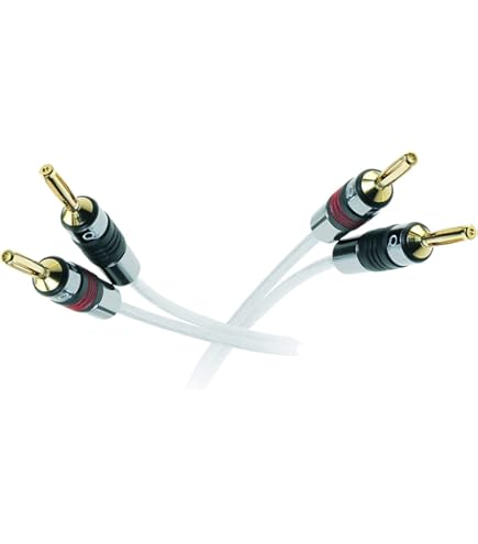 Cavi Di Potenza Per Diffusori Hifi QED Silver Anniversary XT Speaker Cables With Airloc Bananas - 8 Ft Cavo Casse Hifi