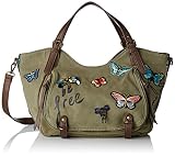 Desigual BOLS_ROTTERDAM Saturyay, Bolsa de Asa Superior para Mujer, Verde (4026), 15 x 25 x 24 cm (B x H x T)