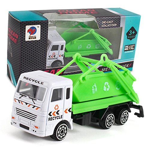 Alloy Engineering Car Model Toy car, GreatestPAK Mining Truck Children's Birthday Gift (Green)