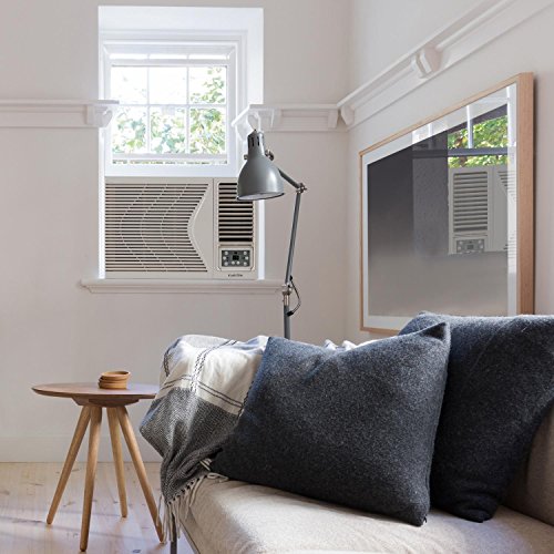 Klarstein • Frostik 12 • Fenster-Klimaanlage • Fensterklimagerät • Klimagerät • kraftvolle 12000 BTU / 3,7 kW Kühlleistung • 3 Betriebsmodi • Timer • 4-stufig integrierter Ventilator • integrierter Luftfilter • inkl. Fernbedienung • Kältemittel R32 • weiß - 3
