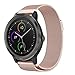 Produktbild Band für Garmin Vivoactive 3 Classic Armband, MuSheng Milanese Edelstahl Mesh Atmungsaktive Uhrenband mit Magnetisch Schnalle Erstatzband für Garmin Vivoactive 3 (Roségold)