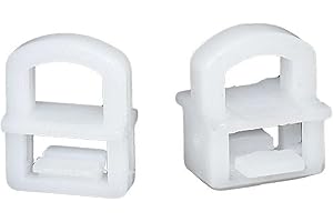 XIOKLM Attaches en Plastique/Voiture, Clip Compatible Fm500 Auman Dongfeng J6, Rideaux de Camion, poulie Droite, Anneaux de Boucle, Rivet(30Pcs CL11)