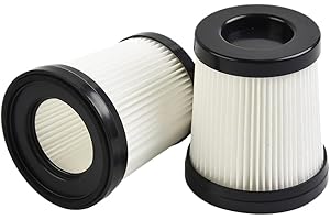 YUETTYY Bezprzewodowy filtr do odkurzacza, zamiennik filtra do Lubluelu 202 do Oraimo OSV-102 do Besswin W26 do VacLife VL732 zmywalny i wielokrotnego użytku (2 szt.)