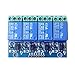 Produktbild DaoRier 4-CH 5V 10A 4 Kanäle Relais Modul-Brett 4 CH Relay Module Isolierte Optokoppler für Arduino TTL Logik PIC DSP AVR ARM