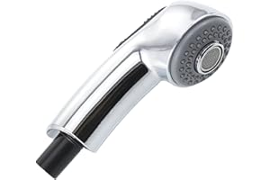 Gnimauhz Robinets extractibles pour pulvérisation, compatibles avec la pièce 46312IE0/46298IE0, chromé (longue queue)