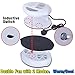 Nail Polish Dryer Fan UK PLUG Infrared Auto Sensor Induction With Warm & Cool Wind For Both Hands And Feet White By Elite99®