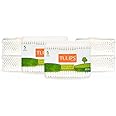 TULIPS Cotton Ear Buds/Swabs (Pack of 6) with white PAPER Sticks 200/400 Tips in a Flat Box