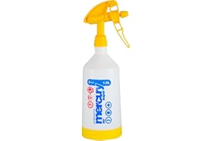 Kwazar Mercury Super Pro+ Spray Bottle with 360 System and Double-Action Spray 1 L Yellow