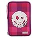 Produktbild TOPModel 3-fach Federtasche, Pailetten Smiley rot, 6604