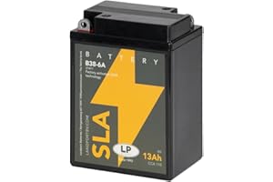 LP BATTERIES LANDPORT Batterie B38-6A SLA 6V 13Ah, 117x82x160mm kompatibel für Triumph 5TA 500, 6T 650, T100, T120, T140, TR6, TR65, TR7, Twenty One, Ducati Mark 3