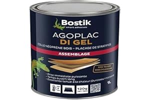 Bostik Colle Agoplac en Gel Bidon 5 L Ambré