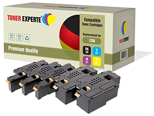 TONER EXPERTE® 5 Premium Toner kompatibel für Dell 1250c, 1350cn, 1350cnw, 1355cn, 1355cnw, C1760nw, C1765nf, C1765nfw, C17XX