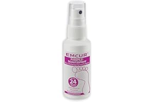 ‎EMCUR Emcur® Fußpilz-Schutzspray | Behandlung gegen Nagelpilz | kühlend, erfrischend und neutralisierend | wasserfest | 50 ml