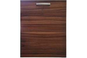 TOSEND Anta per lavastoviglie - Sportello Modello Quadra (Noce Orizzontale) - Made in Italy
