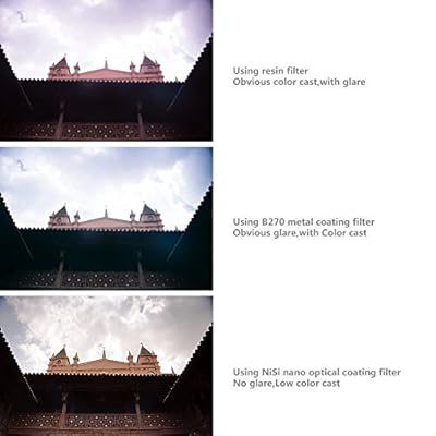 NiSi Glass 150X170mm Nano Multicoated Graduated IR Neutral Density 1 2 Soft Edge Filter  4-Stops 