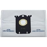 SUPERVAC Electrolux, Philips ile Uyumlu S-Bag Ultra Long Geniş Hacimli Toz Torbası, 5'li Paket