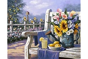 HautStore Ricamo diamond painting 5D fai-da-te, diamond painting, punto croce, kit fa-da-te per decorazione di casa/soggiorno/camera da letto/ufficio (12x20 pollici/30x40 cm)