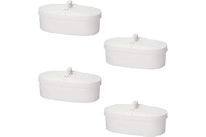 ZaKaBox 4pc Water Filter Cartridges Compatible with Waterdrop WD-PF-01A Plus, Replacement Water Filter Jug Filters for WD-WFD-24/40 & WD-PT-04/05/07, Long-Lasting Filter Replacement