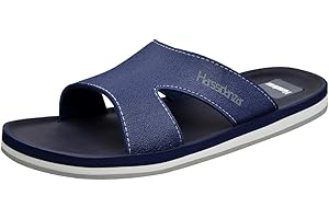 Harssidanzar Mens Vintage Slide Sandals Comfortable Lightweight Summer Beach Slides for Men slip on Sandals KM232UK