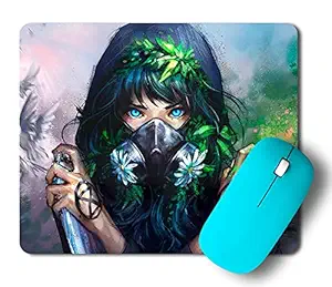 Ashani Creation Designer Printed Laptop/Desktop/Computer Mousepad/Mouse Pad Gift for Anime Lovers (Anime Lover 3)