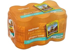 Waitrose Fiery Ginger Beer sans Sucre ajouté 6 x 330ml