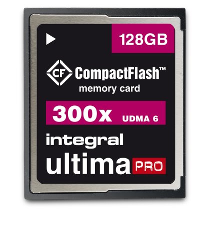 Preisvergleich Produktbild Integral Memory INCF128G300W CompactFlash UltimaPro 128GB Speicherkarte 300x