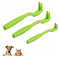 DEEDPF - 3 pinze per zecche, ganci per zecche, trappole per zecche per cani e gatti, eliminazione di zecche e pulci, colore: 