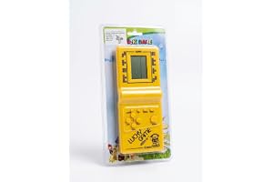 Zain Classic Retro Handheld Brick Game - Portable 9999 in 1 LCD Gaming Console for Kids & Adults (Available in Yellow, Blue, Red & Green)