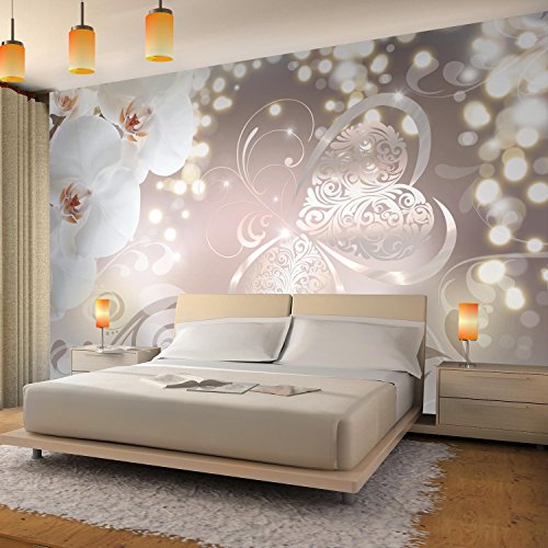 Fototapete Orchidee 352 x 250 cm – Vliestapete – Wandtapete – Vlies Phototapete – Wand – Wandbilder XXL – !!! 100% MADE IN GERMANY !!! Runa Tapete 9076011a - 3