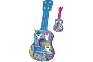 CLAUDIO REIG - Chitarra a 4 corde IN custodia, colore blu e magenta (2617), colori assortiti