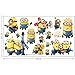 Price comparison product image KK-Go Cartoon Minions Removable Wall Art Decal Sticker DIY Mural Art Decal Self Adhesive Removable PVC Wall Paper 30*60cm