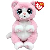 TY Lillibelle Kedi Beanie Bellie Regular 6 in&ccedil; | Beanie Baby Yumuşak Peluş Oyuncak | Koleksiyon par&ccedil;ası Yumuşak Kumaş Tedarik