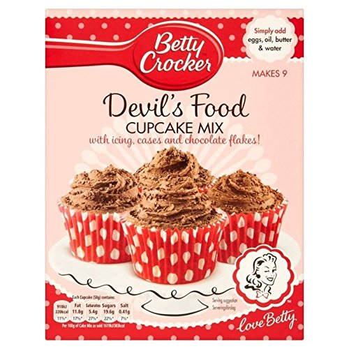 Preisvergleich Produktbild Betty Crocker Teufels Lebensmittel Cupcakes Mix 338G